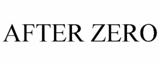 after zero