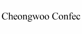cheongwoo confec