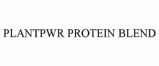 plantpwr protein blend