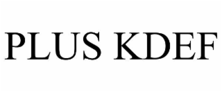 plus kdef