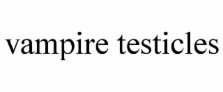 vampire testicles