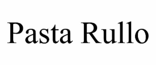 pasta rullo