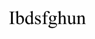 ibdsfghun