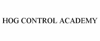 hog control academy
