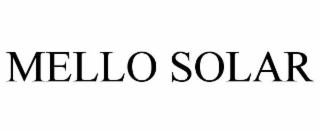 mello solar