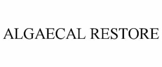 algaecal restore
