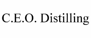 c.e.o. distilling