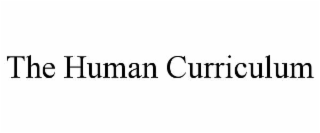 the human curriculum