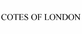 cotes of london