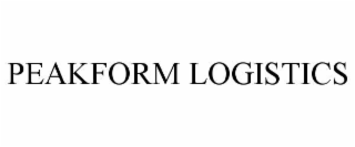 peakform logistics