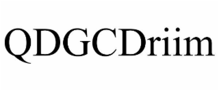 qdgcdriim