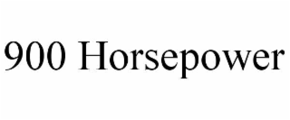 900 horsepower