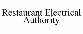 restaurant electrical authority