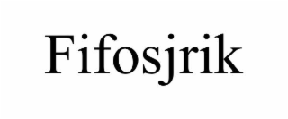 fifosjrik