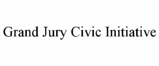 grand jury civic initiative