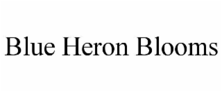 blue heron blooms