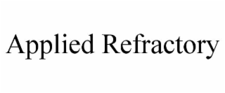 applied refractory