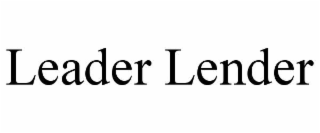 leader lender