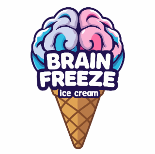 brain freeze ice cream
