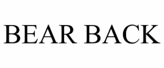 bear back