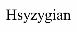 hsyzygian