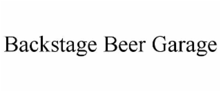 backstage beer garage