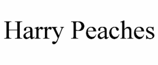 harry peaches