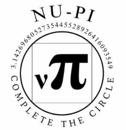 nu-pi, complete the circle 3.1426968052735445528926416093549, lower case of greek letter nu and greek letter pi