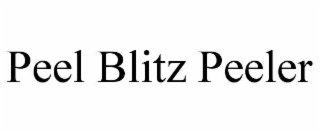 peel blitz peeler