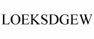 loeksdgew