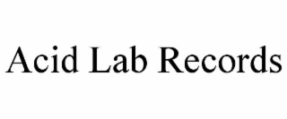 acid lab records