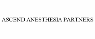 ascend anesthesia partners