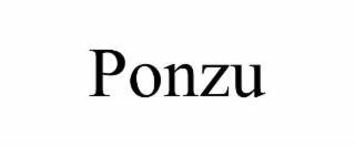 ponzu