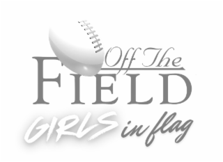 off the field girls in flag