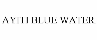 ayiti blue water