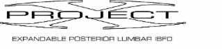 x project expandable posterior lumbar ibfd