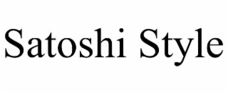 satoshi style