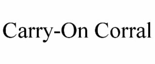 carry-on corral