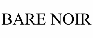 bare noir