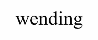 wending