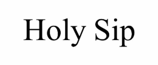 holy sip