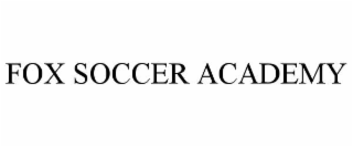fox soccer academy