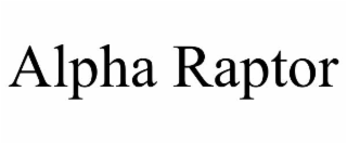 alpha raptor