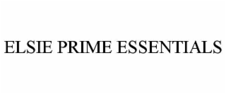elsie prime essentials