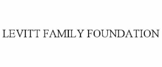 levitt family foundation