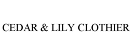 cedar & lily clothier