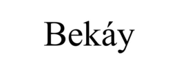 bekÁy