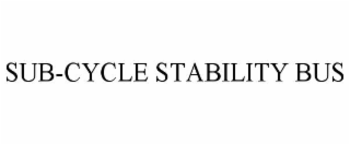 sub-cycle stability bus