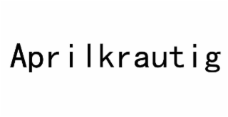 aprilkrautig