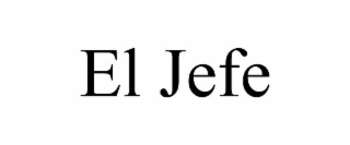 el jefe